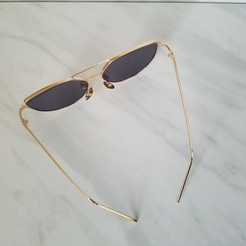 PINK MIRRORED Glasses Trendy - Picture 7 of 14